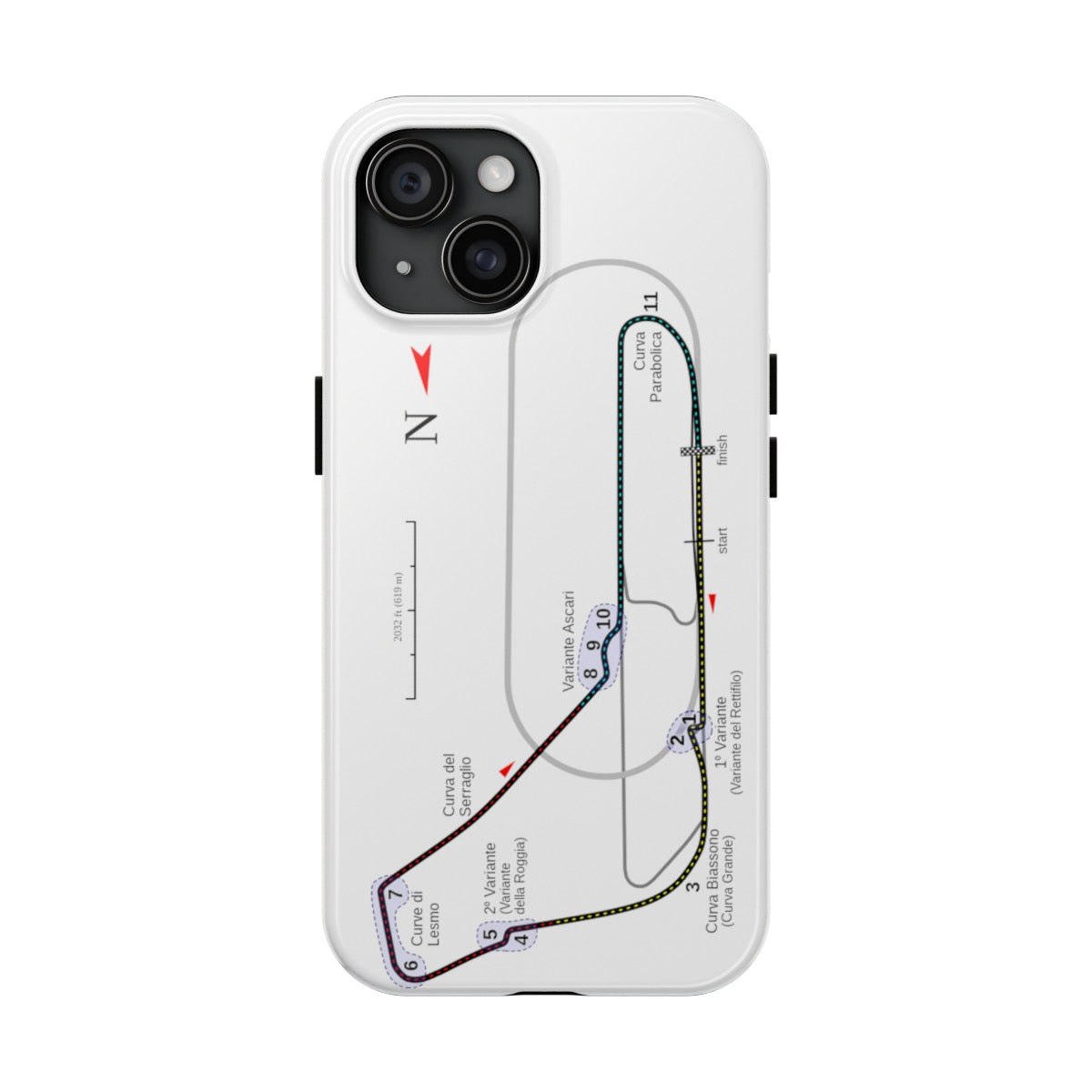 Monza Circuit Map – F1 Track
